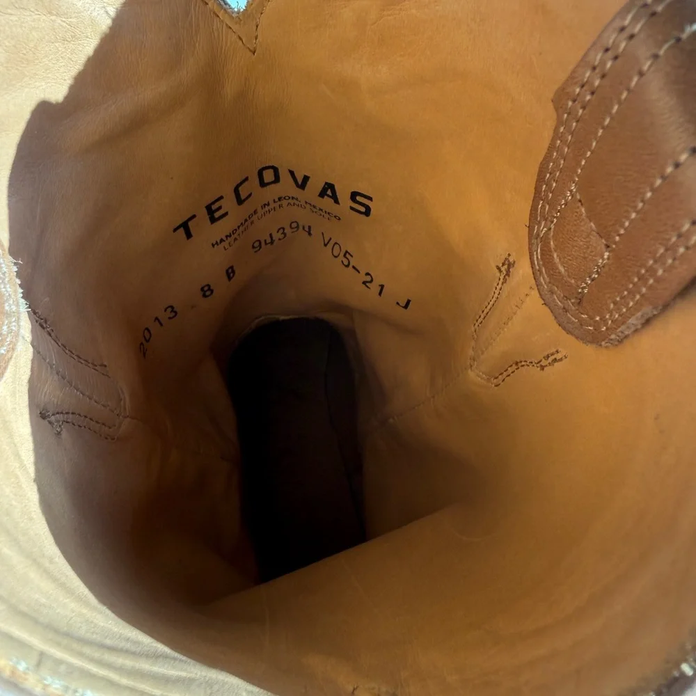 TECOVAS *Limited Edition* Lone Star Boots Women’s size 8B (Worn Once) - Picture 6 of 9
